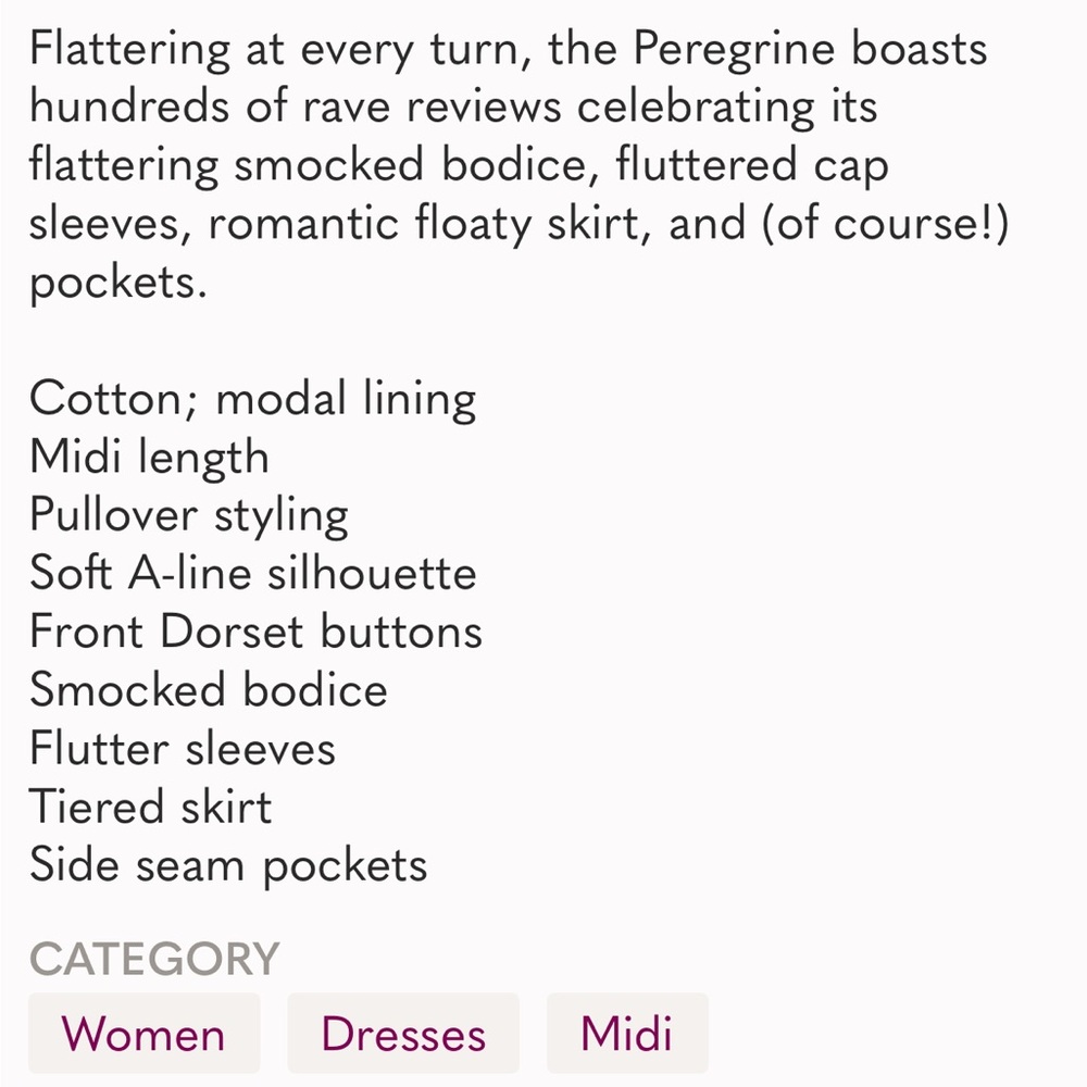 Anthropologie Peregrine Dress - Picture 11 of 11